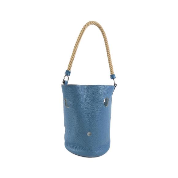HERMES Blue Shoulder Bag - Picture 1 of 8